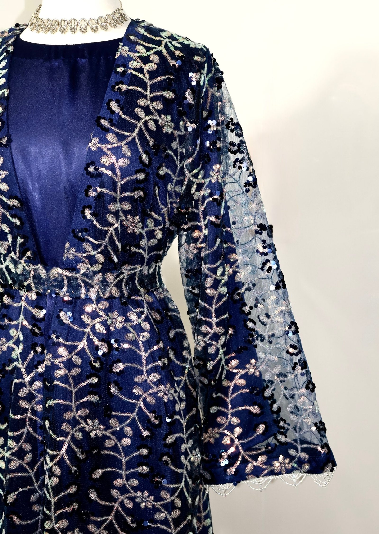 Felicia with beadwork